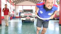 Lomba Manusia Terkuat Strongman Lapas Batang Tarik Ambulance Seberat 2,3 Ton