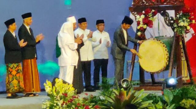 Jokowi Buka Mukatamar Sufi Internasional di Kota Pekalongan