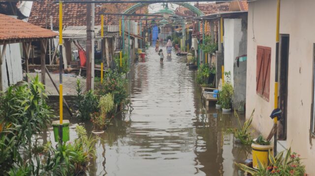 Tiga Jam Diguyur Hujan, Sebagian Wilayah Kota Pekalongan Banjir