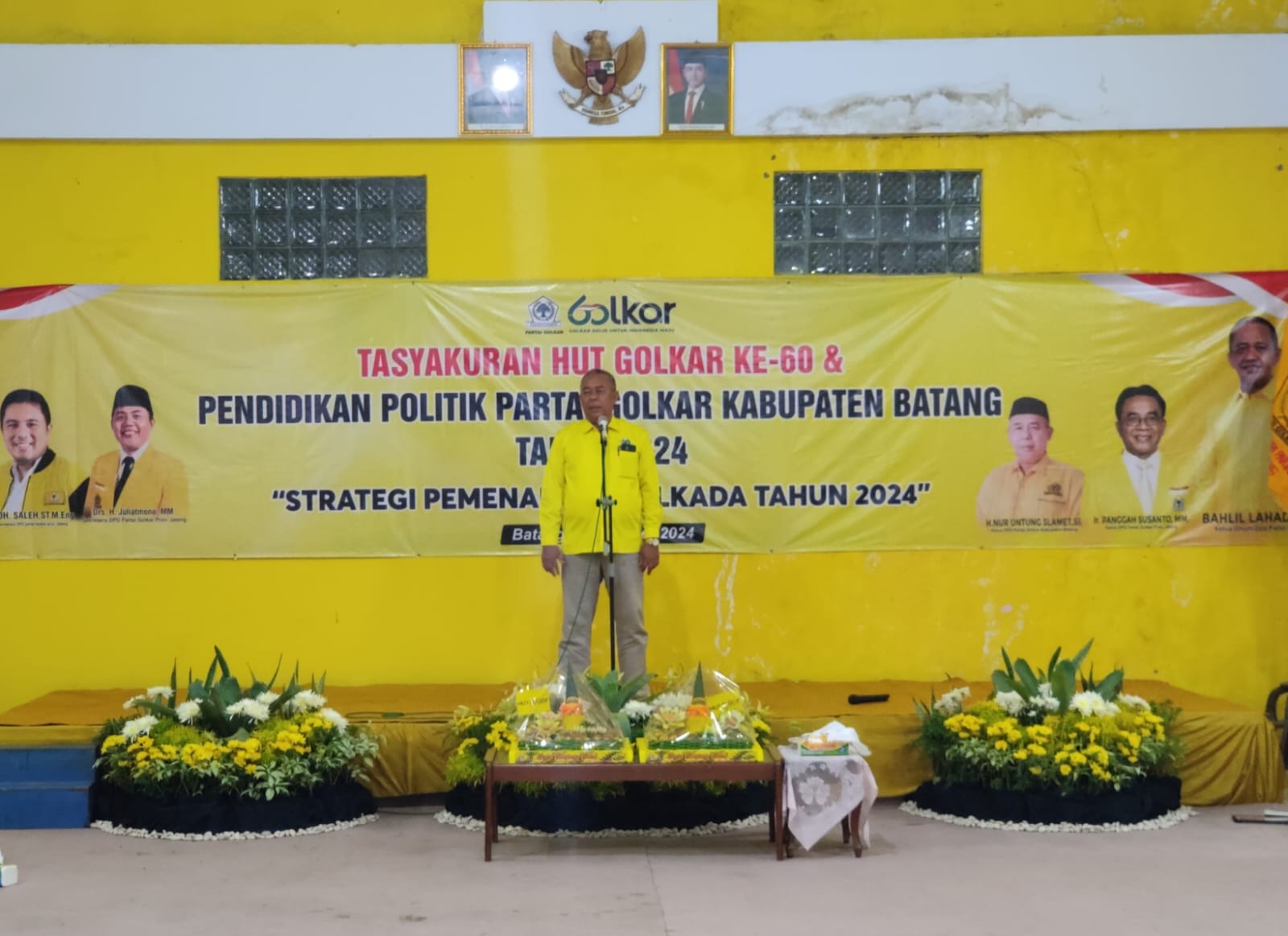 HUT ke-60, Kader Golkar dan Parpol Pengusung di Pilbup - Pilgub Diultimatum Menang di atas 60 Persen